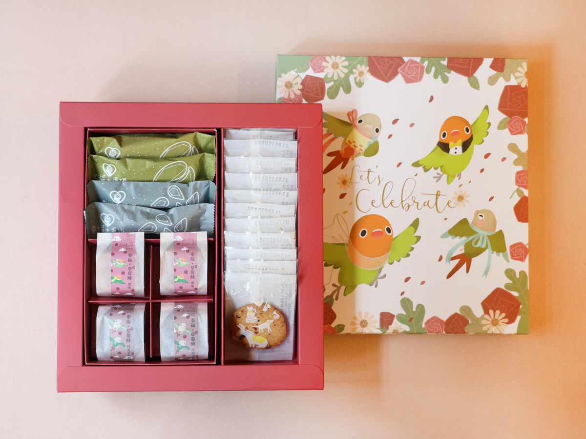 喜上玫梢- 心路×芒果的日常聯名禮盒 - 土鳳梨酥綜合款