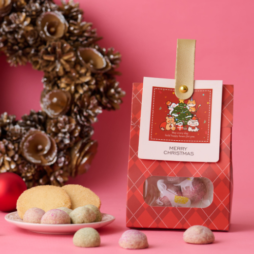 │聖誕限定│聖誕派對提盒 (雪球餅乾款)