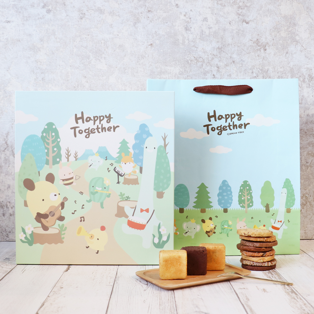 Happy Together麵包樹聯名禮盒 - 土鳳梨酥8入