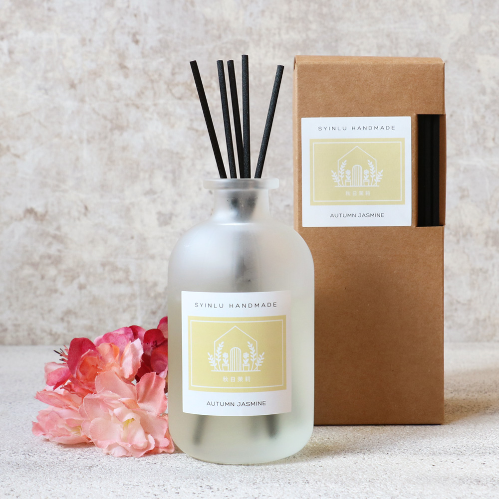  幸福+室內擴香瓶【秋日茉莉】