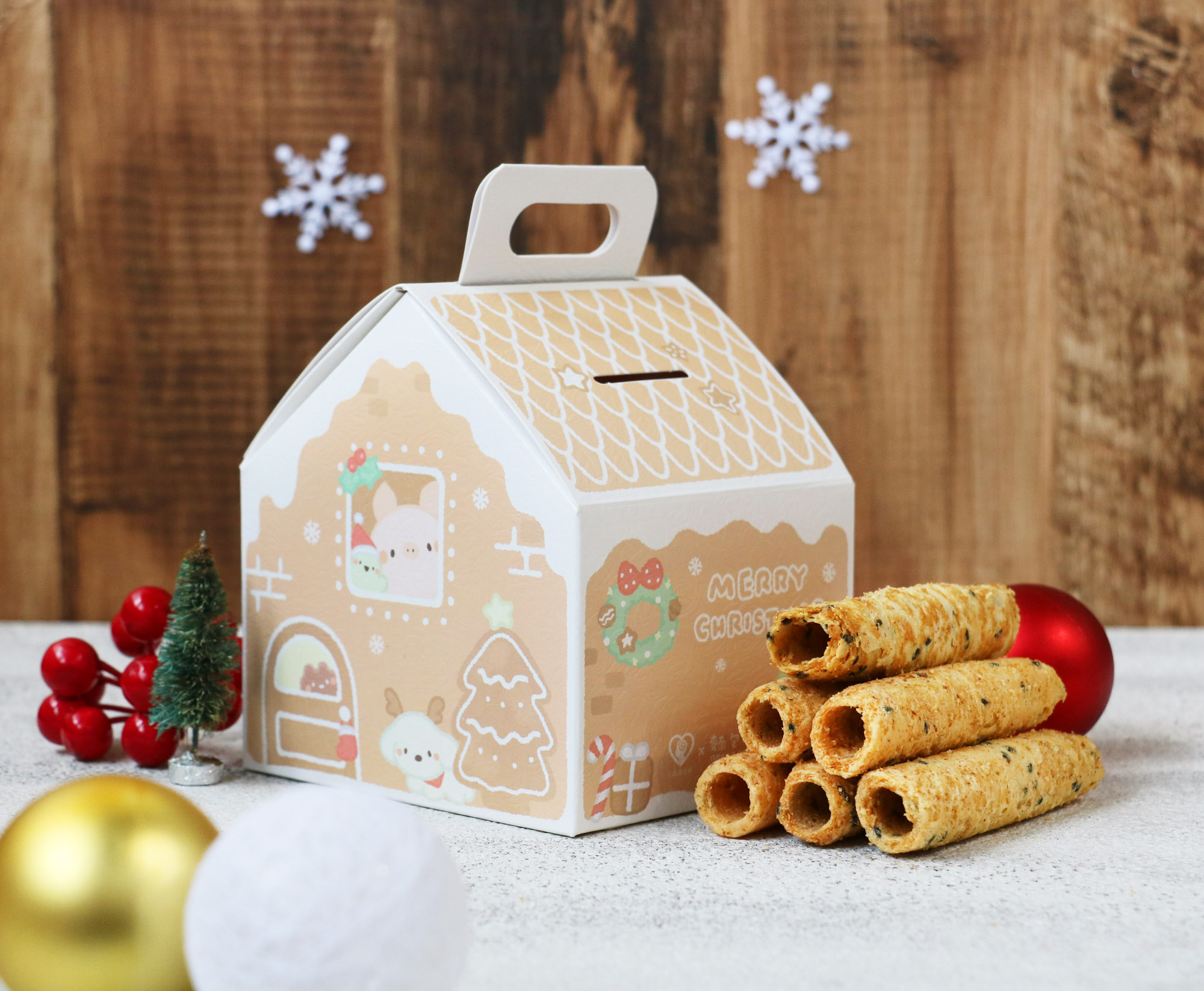 聖誕節,蛋捲,心路