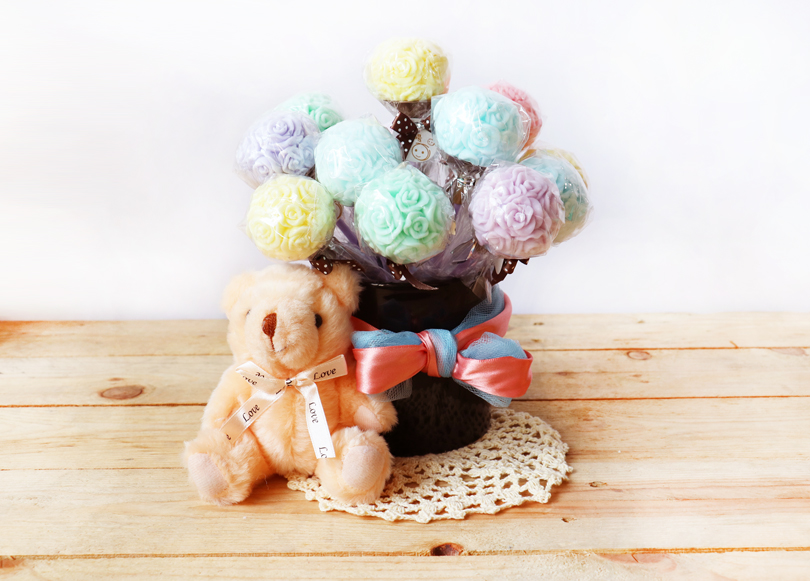 Wedding small things - rose stick - Hand Soaps & Sanitzers - Wood Multicolor