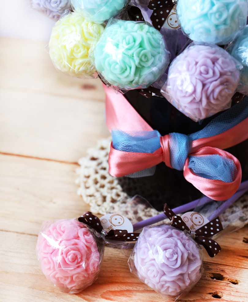 Wedding small things - rose stick - Hand Soaps & Sanitzers - Wood Multicolor