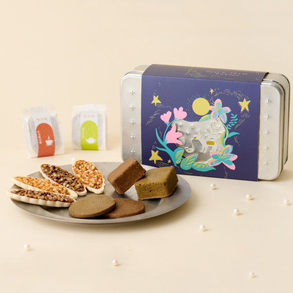☾中秋版☽星空下的不來梅樂手(米葉果果+鳳茶酥+餅乾) ☾中秋版☽星空下的不來梅樂手(米葉果果+鳳茶酥+餅乾)