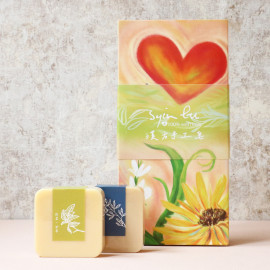 │新品上市│漫舞花園2入皂禮盒（漢方皂款）
