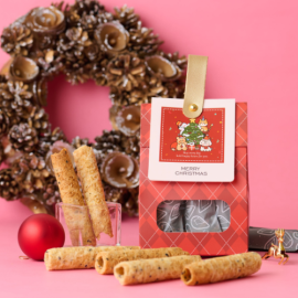 │聖誕限定│聖誕派對提盒 (芝麻蛋捲6入款)
