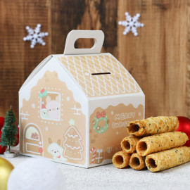 │聖誕限定│心路×麵包樹 聖誕聯名小提盒（蛋捲款）