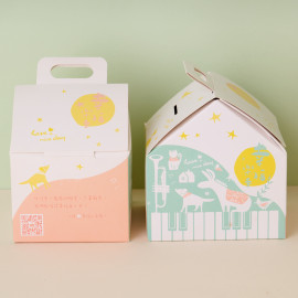 │新品上市│幸福樂手．手工餅乾提盒（親子系列-經典綜合）